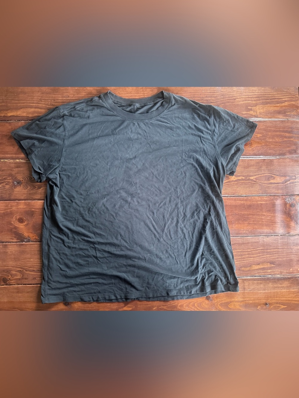 Lululemon All Yours Short Sleeve T-Shirt Black Size 16